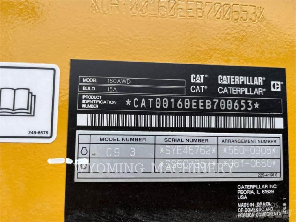CAT 160 AWD Równiarki