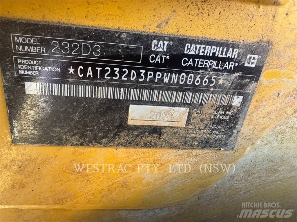 CAT 232D3LRC Ładowarki burtowe