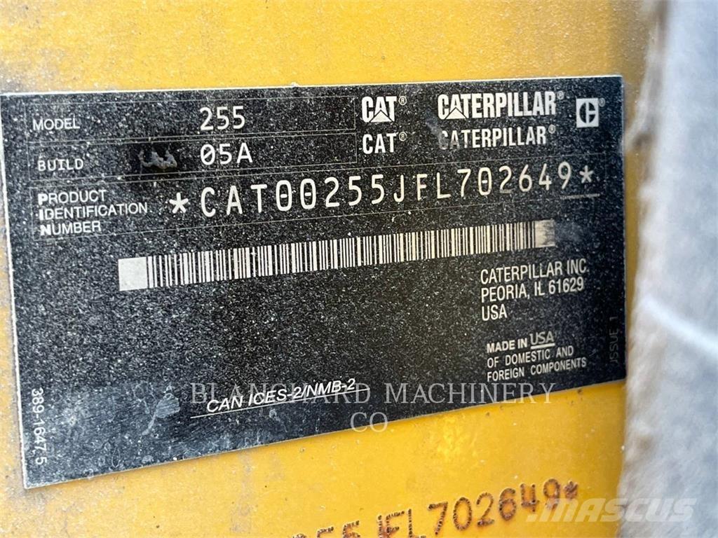 CAT 255 Ładowarki gąsienicowe