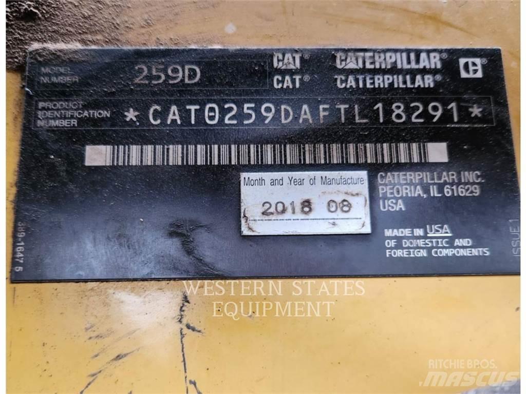 CAT 259D Ładowarki burtowe