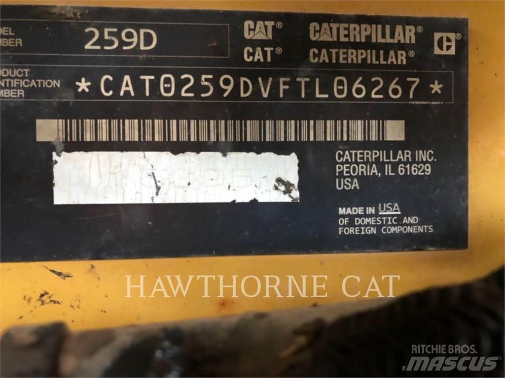 CAT 259D Ładowarki gąsienicowe