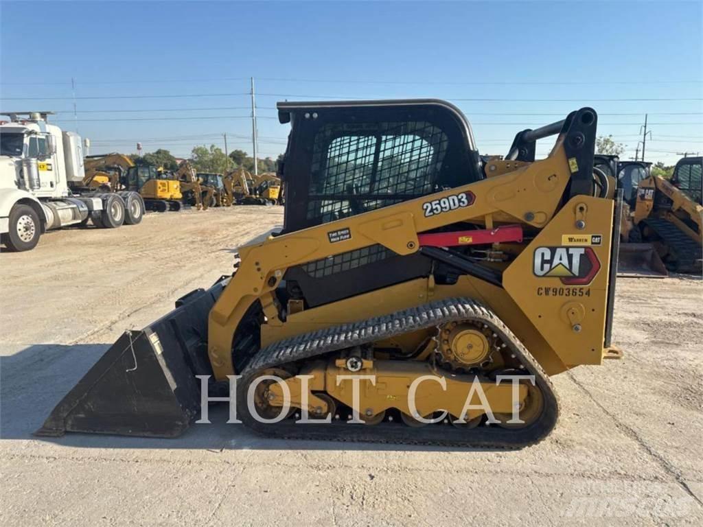CAT 259D Ładowarki gąsienicowe