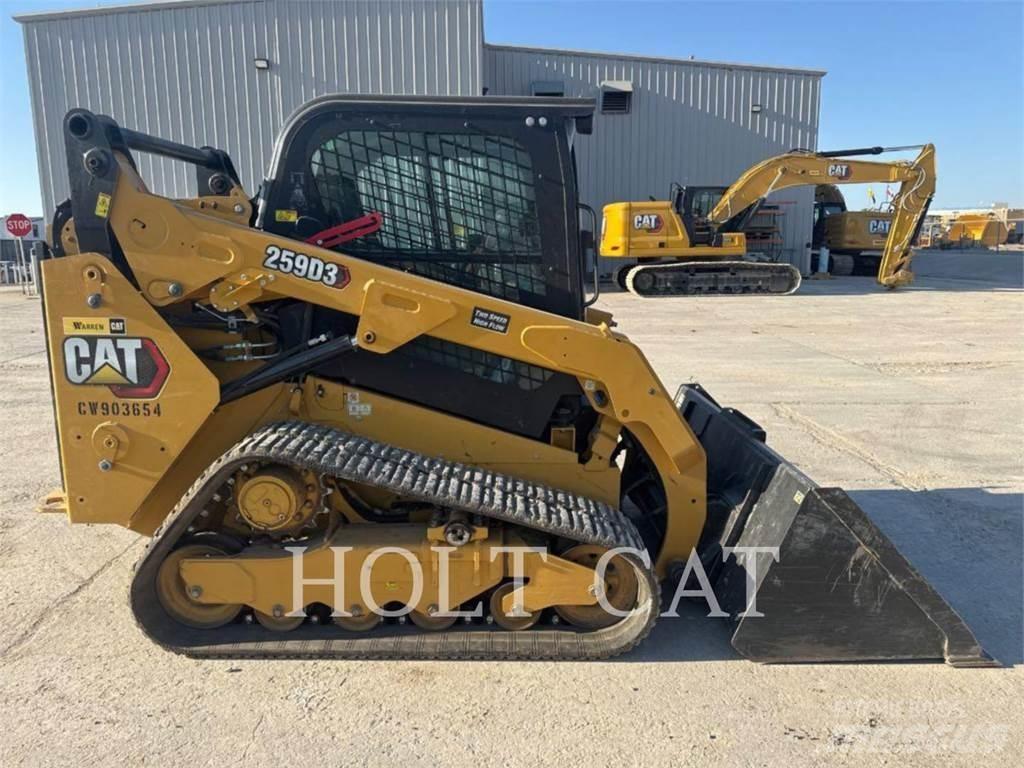 CAT 259D Ładowarki gąsienicowe