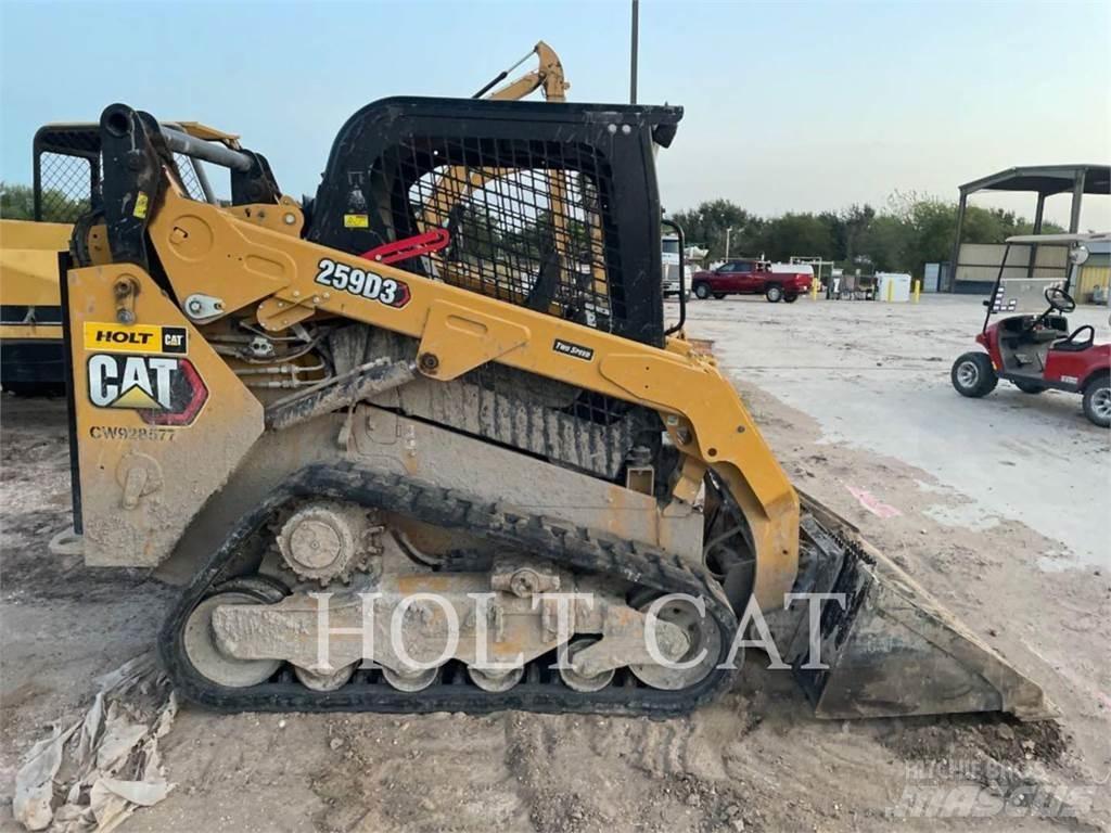 CAT 259D Spycharki gąsienicowe