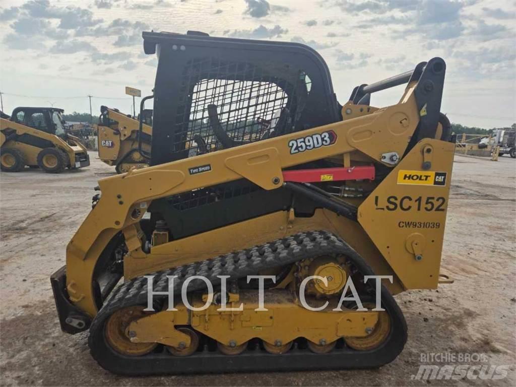 CAT 259D Ładowarki burtowe