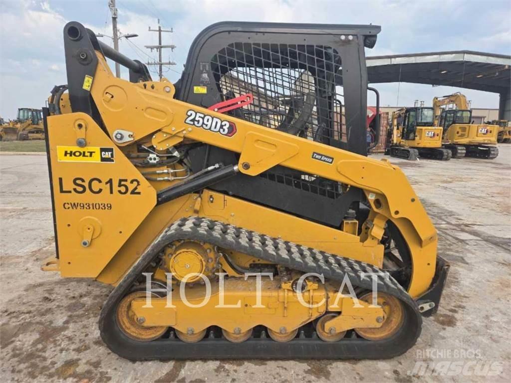 CAT 259D Ładowarki burtowe