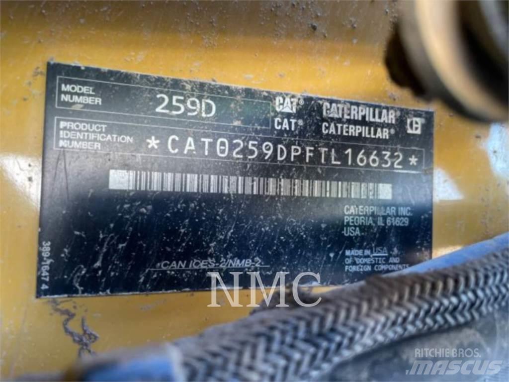 CAT 259D Ładowarki gąsienicowe