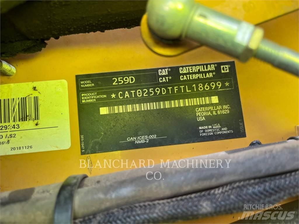 CAT 259D Ładowarki gąsienicowe