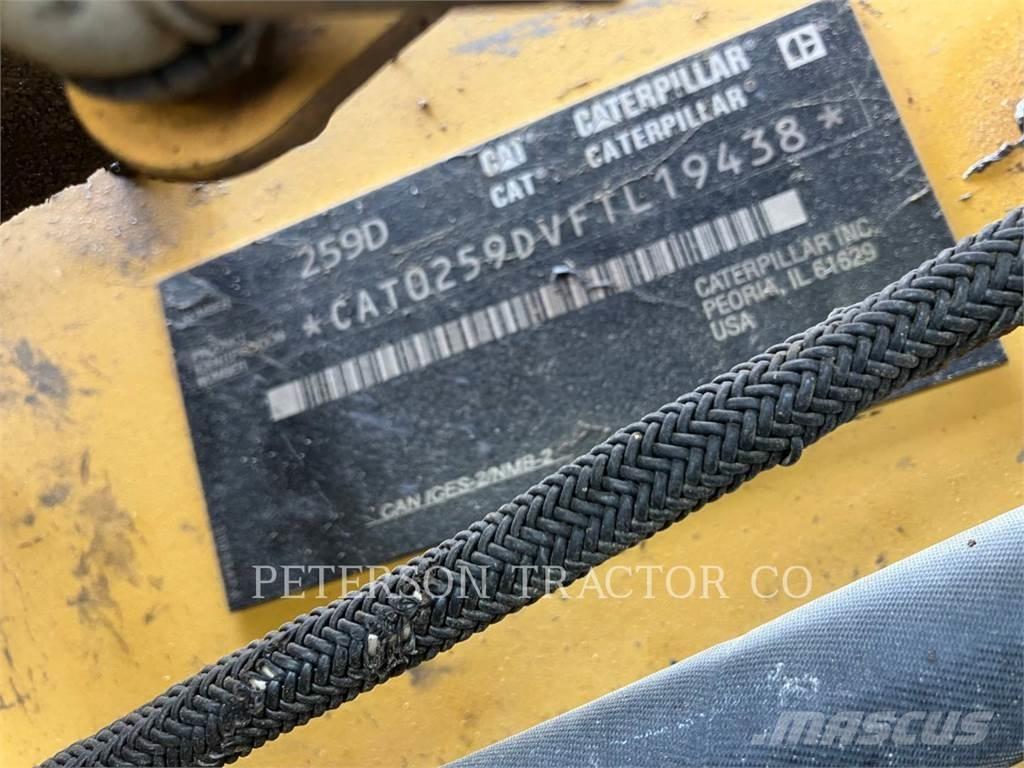 CAT 259D Ładowarki gąsienicowe