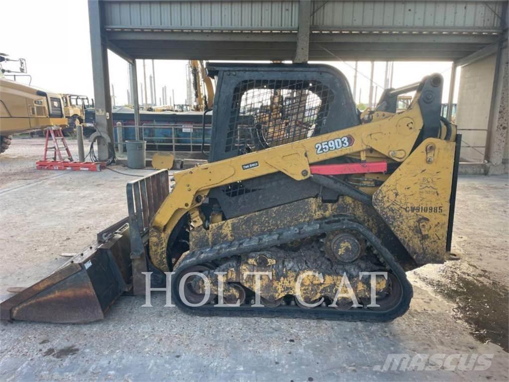 CAT 259D Ładowarki burtowe