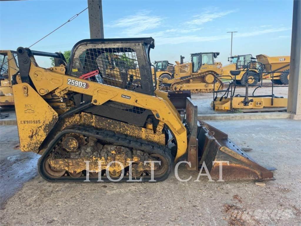 CAT 259D Ładowarki burtowe