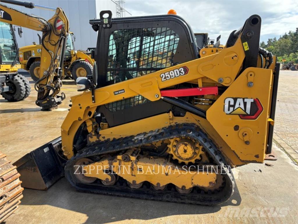 CAT 259D Ładowarki burtowe