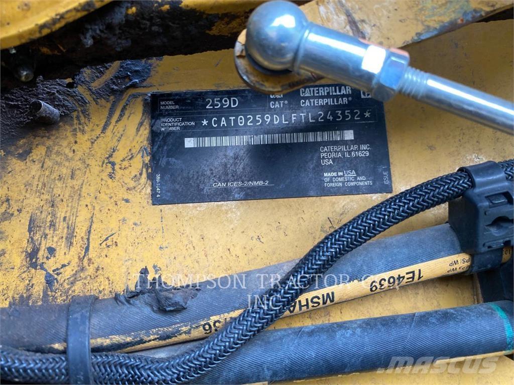 CAT 259D Ładowarki gąsienicowe