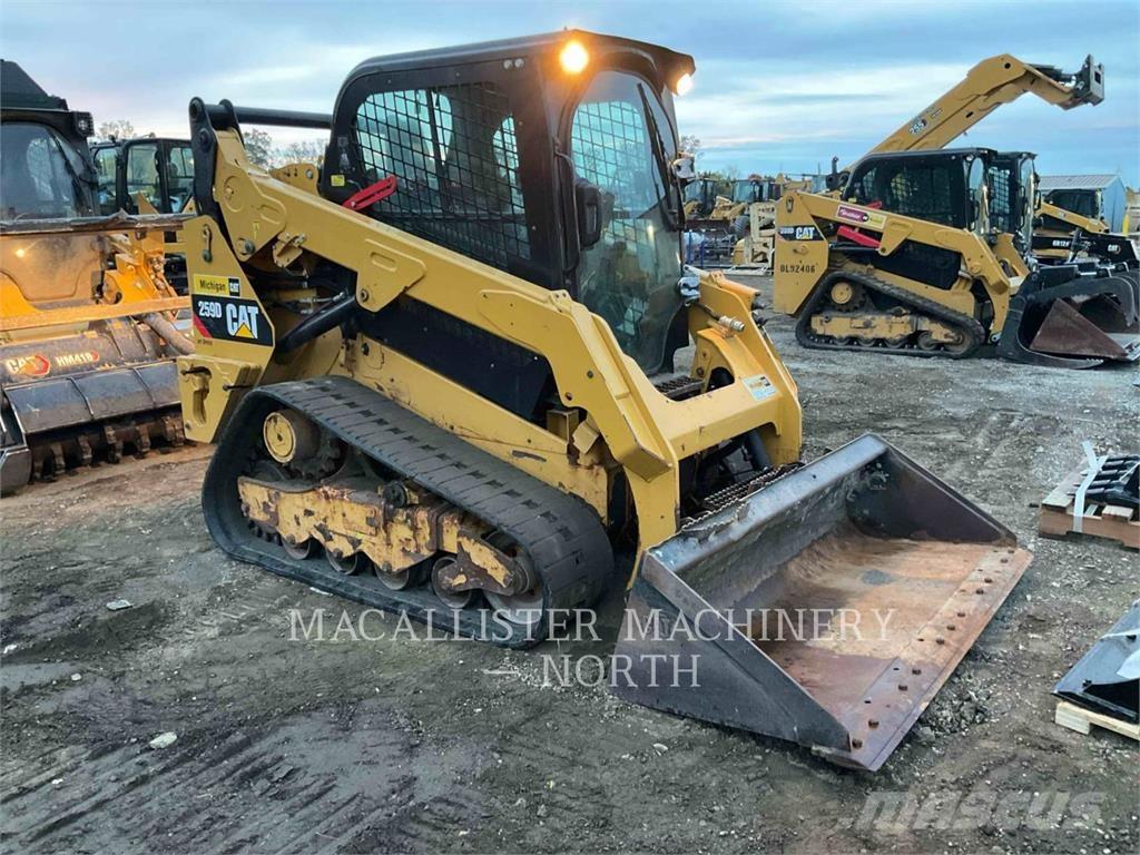 CAT 259D A2Q Ładowarki burtowe