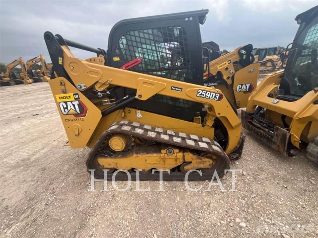 CAT 259D CAB Ładowarki burtowe