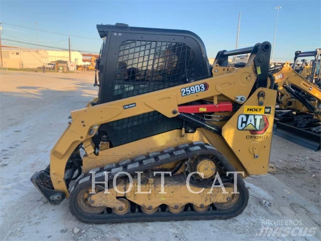 CAT 259D CAB Ładowarki burtowe