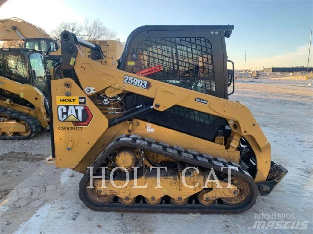 CAT 259D CAB Ładowarki burtowe