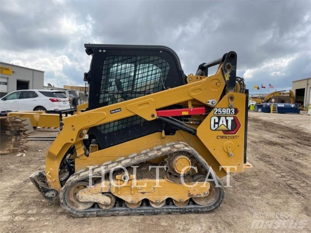CAT 259D CAB Ładowarki burtowe