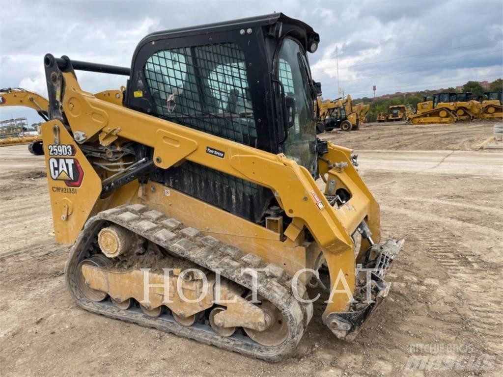 CAT 259D CAB Ładowarki burtowe