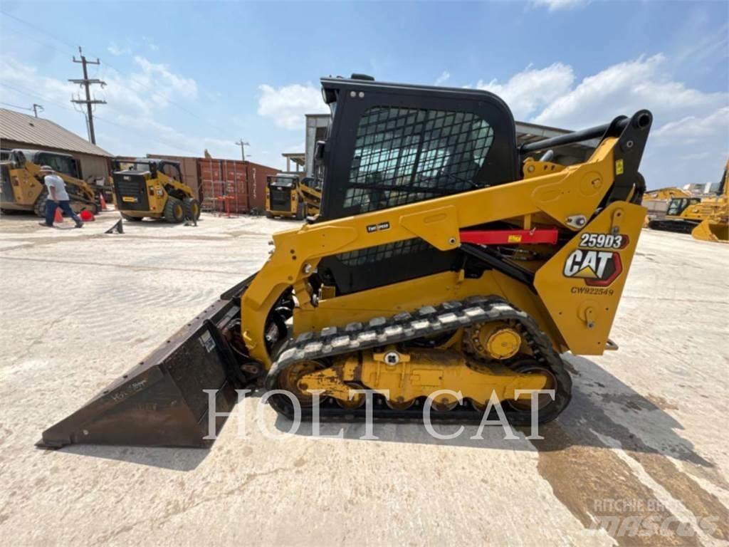 CAT 259D CAB Ładowarki burtowe