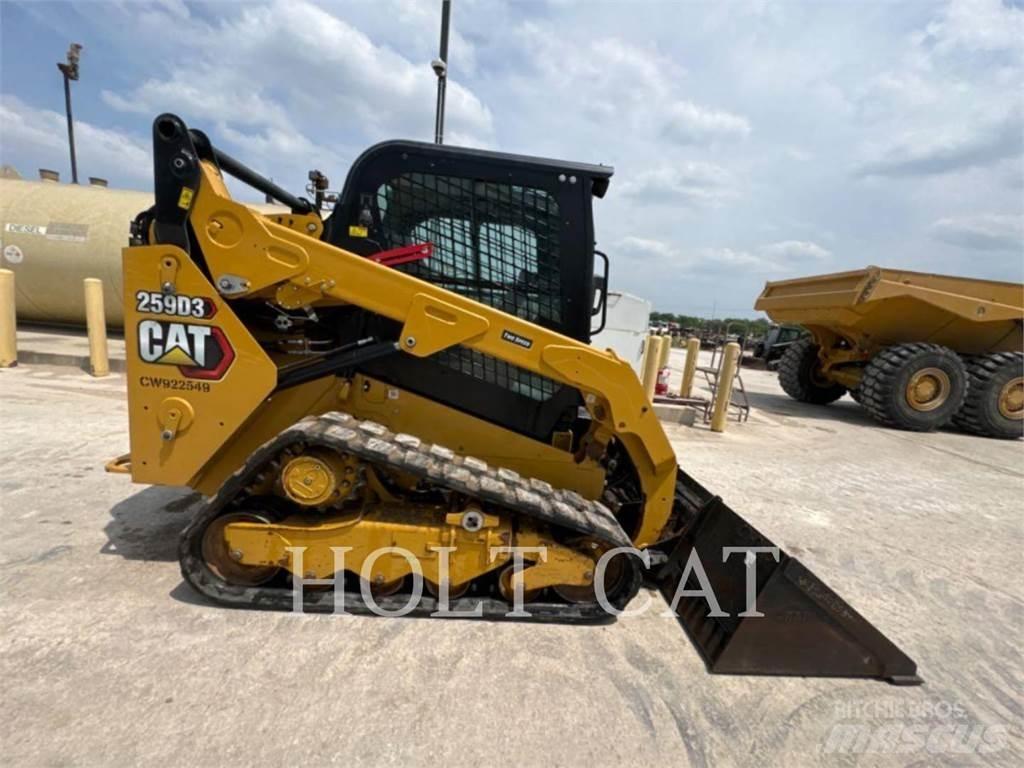 CAT 259D CAB Ładowarki burtowe