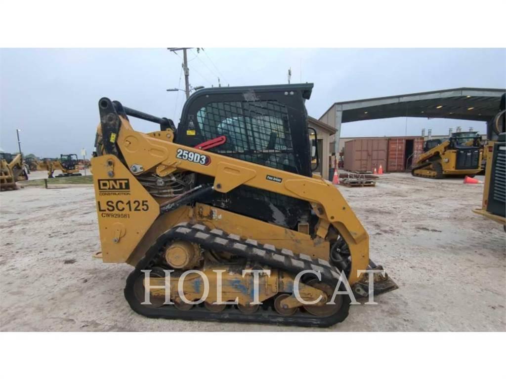 CAT 259D CAB Ładowarki burtowe