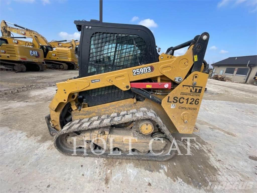 CAT 259D CAB Ładowarki burtowe