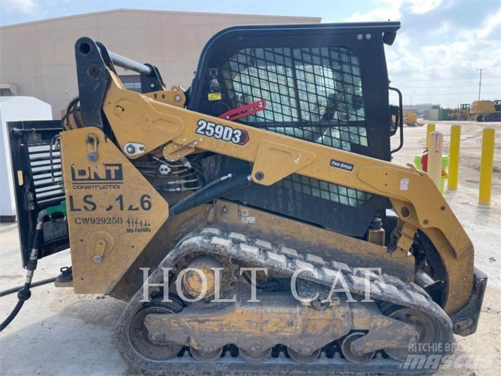 CAT 259D CAB Ładowarki burtowe