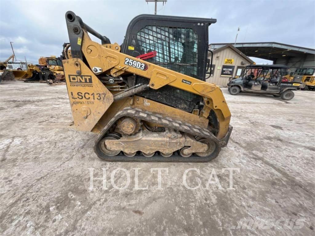 CAT 259D CAB Ładowarki burtowe