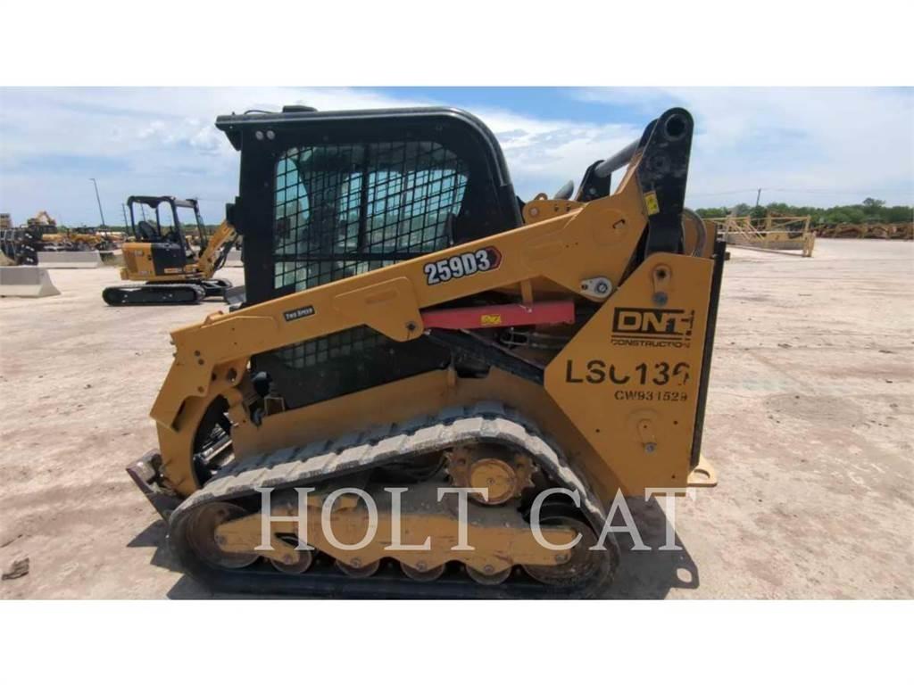 CAT 259D CAB Ładowarki burtowe