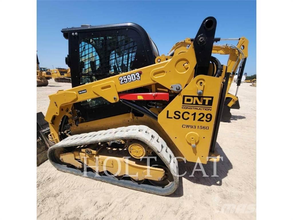CAT 259D CAB Ładowarki burtowe