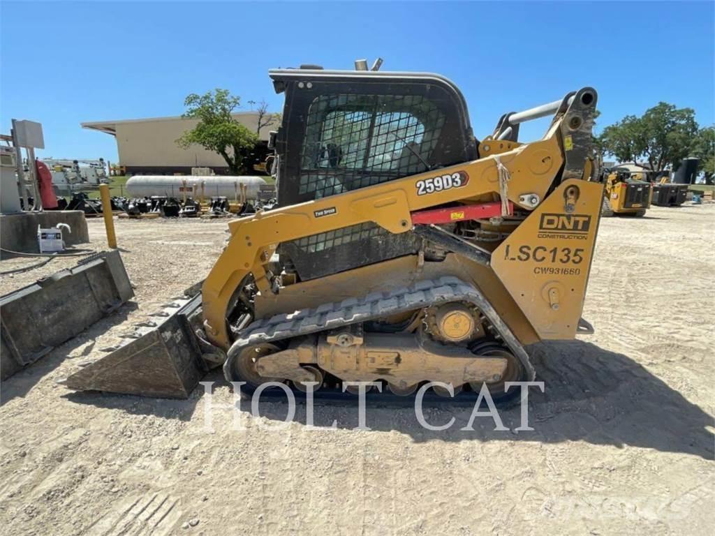 CAT 259D CAB Ładowarki burtowe