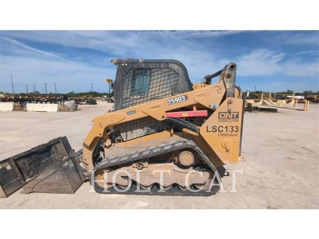 CAT 259D CAB Ładowarki burtowe