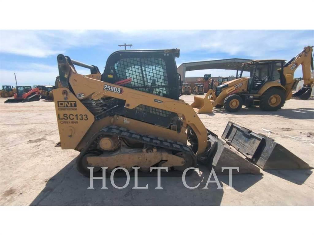 CAT 259D CAB Ładowarki burtowe