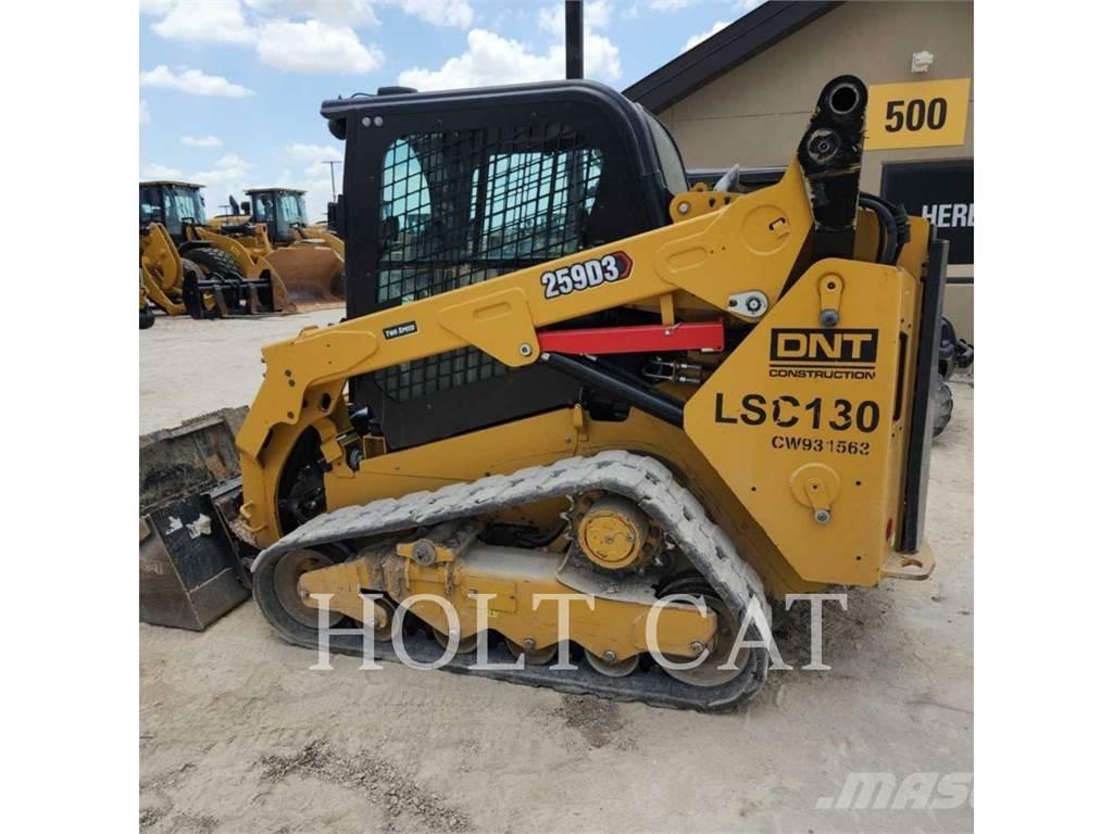 CAT 259D CAB Ładowarki burtowe