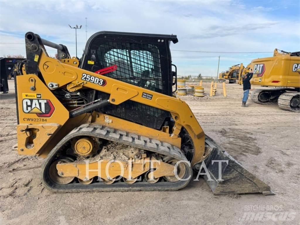 CAT 259D3 Ładowarki burtowe