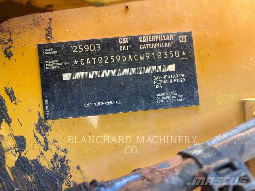 CAT 259D3 Ładowarki gąsienicowe