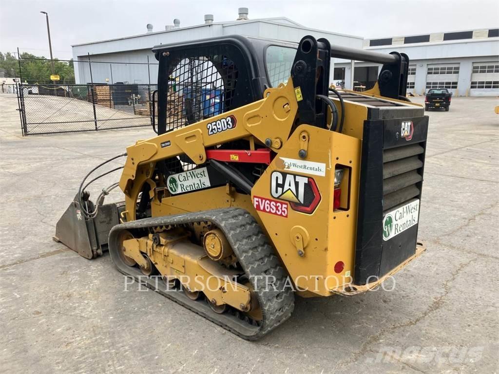 CAT 259D3 Ładowarki burtowe