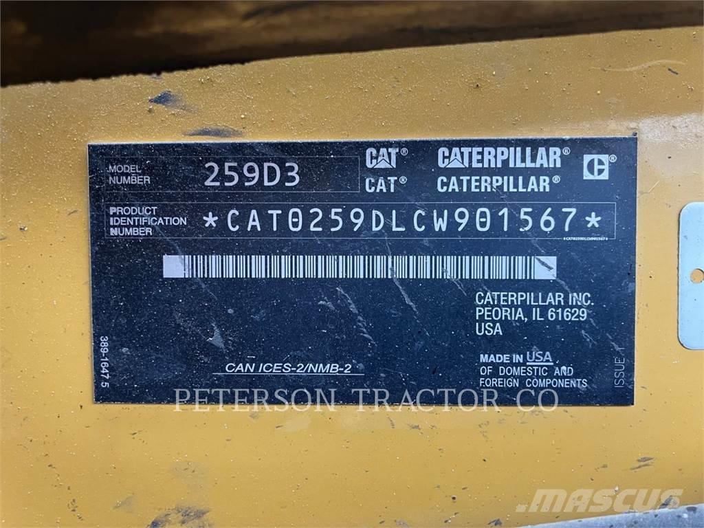 CAT 259D3 Ładowarki burtowe