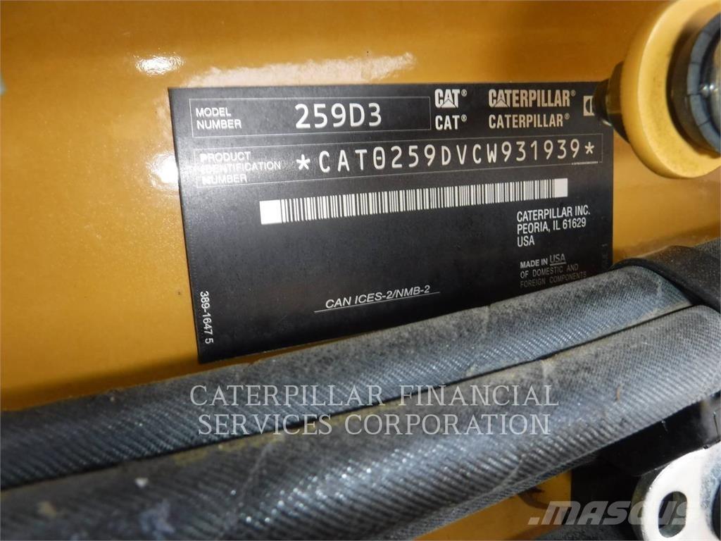 CAT 259D3 Ładowarki gąsienicowe
