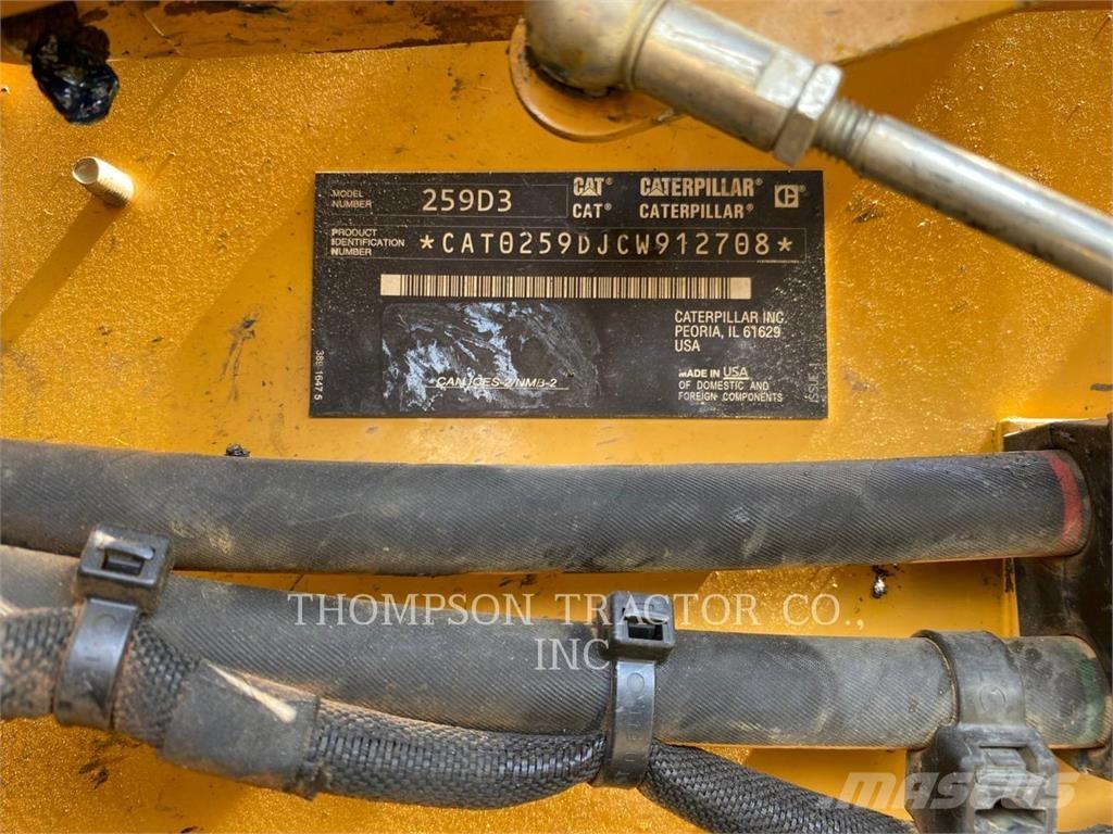 CAT 259D3 Ładowarki gąsienicowe