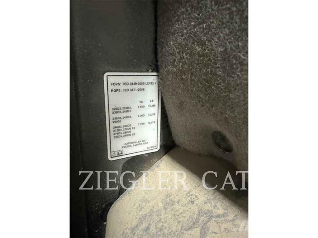 CAT 259D3 Ładowarki gąsienicowe