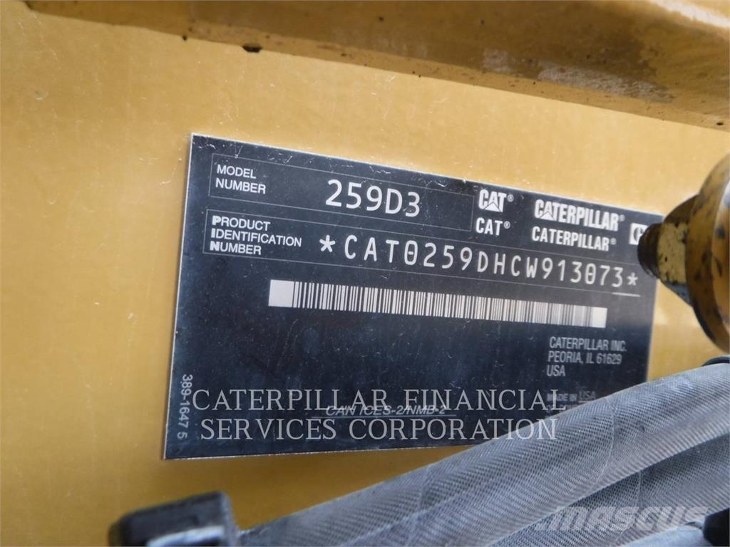 CAT 259D3 Ładowarki gąsienicowe