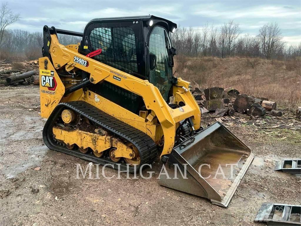 CAT 259D3 AQB Ładowarki burtowe