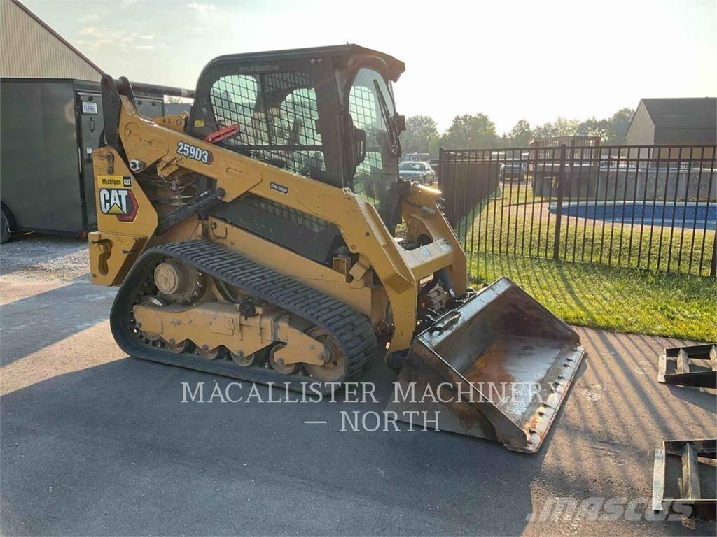 CAT 259D3 AQB Ładowarki burtowe