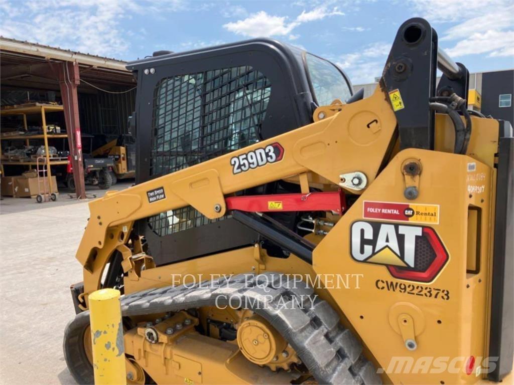 CAT 259D3HF2C Ładowarki burtowe