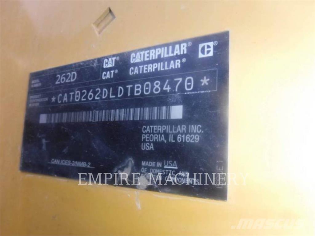 CAT 262D Ładowarki burtowe