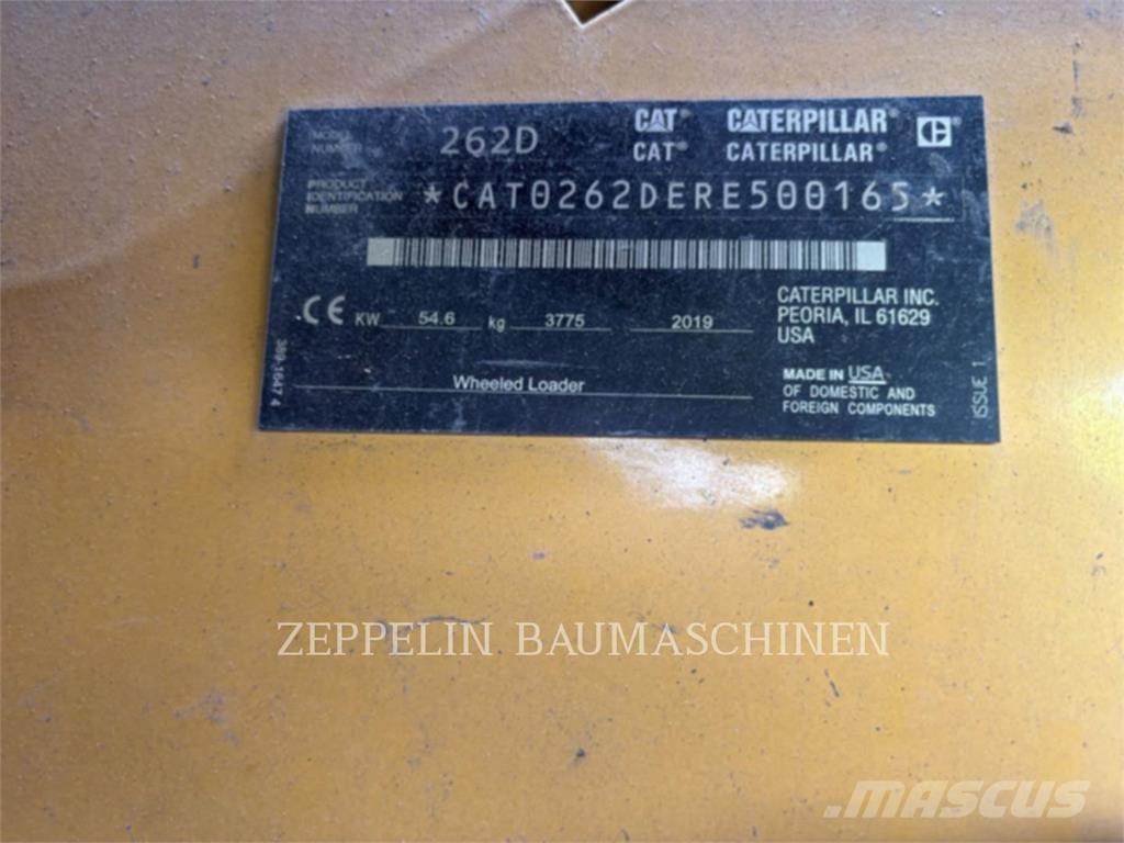 CAT 262D Ładowarki burtowe