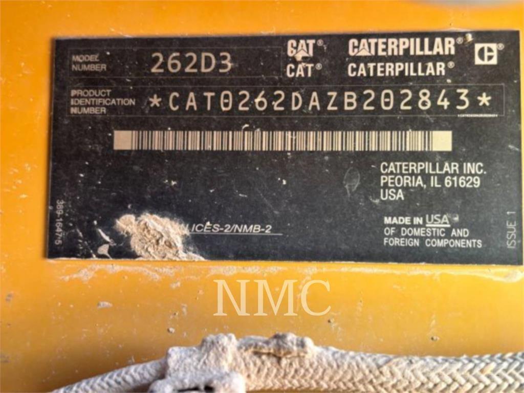 CAT 262D3 Ładowarki burtowe