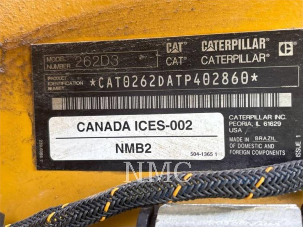 CAT 262D3 Ładowarki burtowe